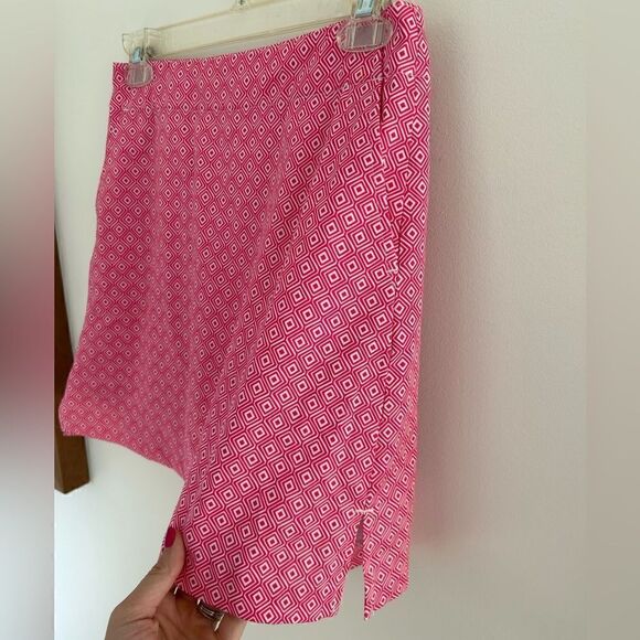 Lady Hagen Pink Geometric Print Golf Skort - Picture 3 of 4